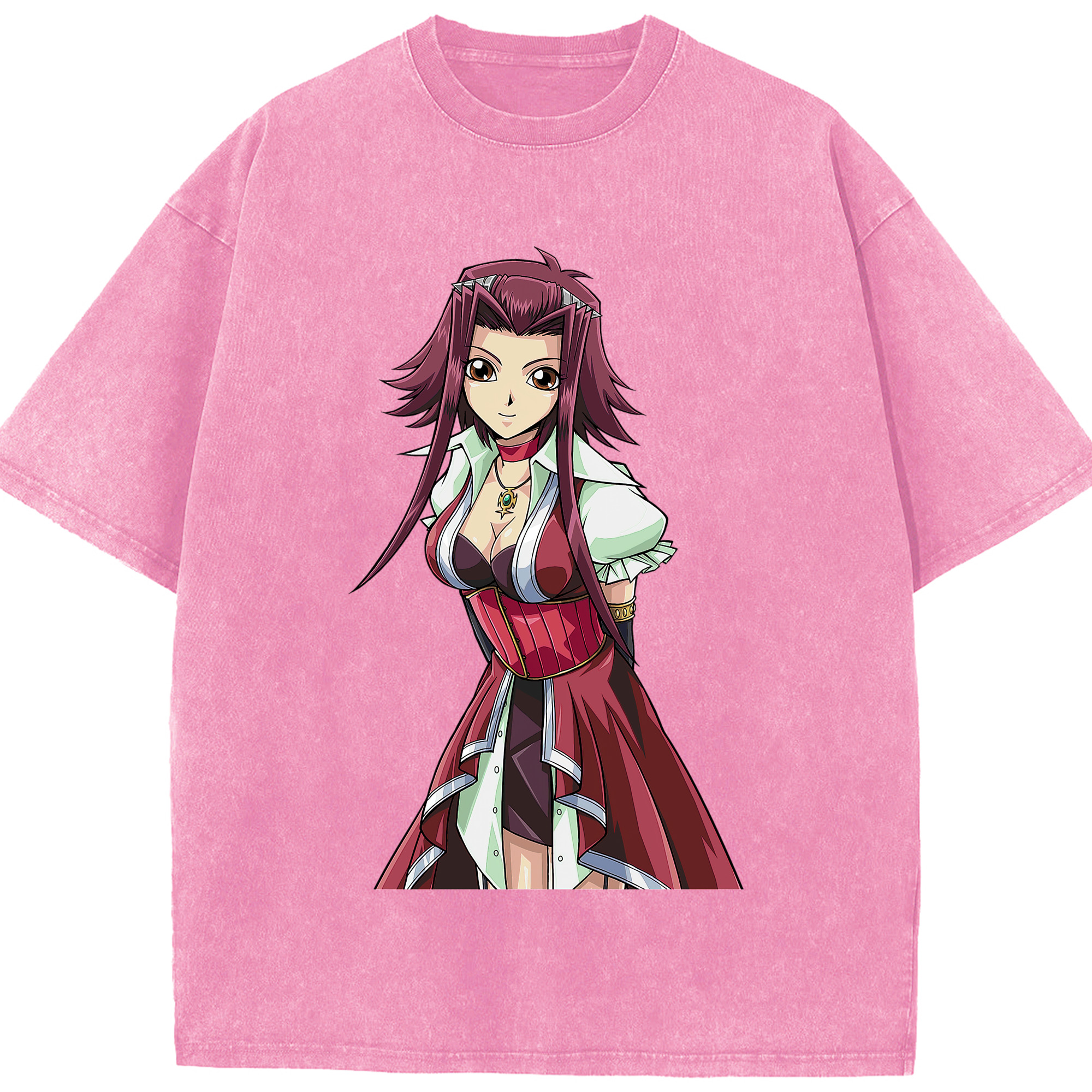 （画像用） 遊☆戯☆王 Yu-Gi-Oh! 綿100% ヴィンテージ風 半袖Tシャツ（フロントプリント）